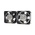 Doble Ventilador de 12 cm para Armario Rack 19" 230V
