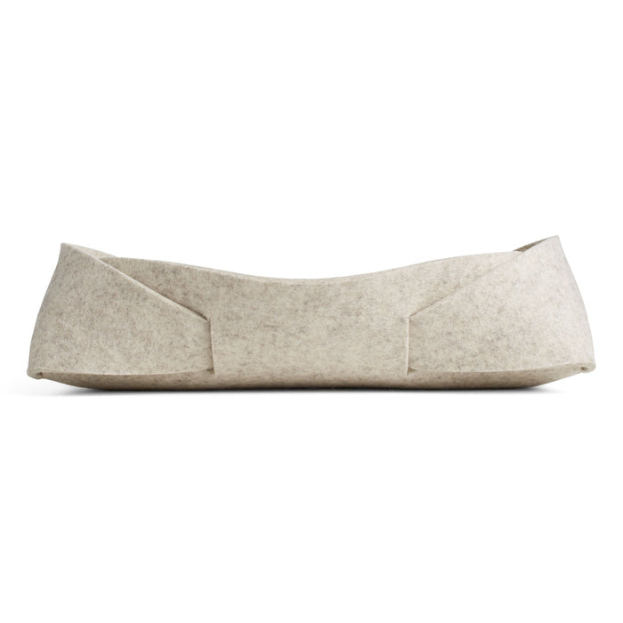 Double Tuck Small Felt Basket