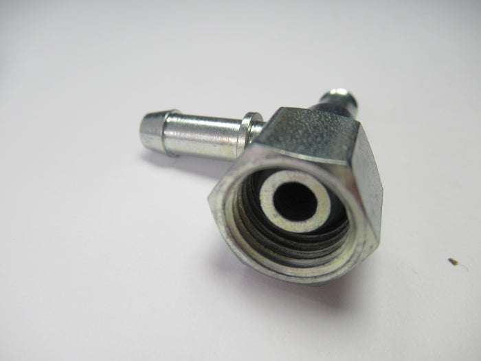 Elbow 90 degree petcock T junction spigot 1/4" BSP pipe thread Norton BSA UK made