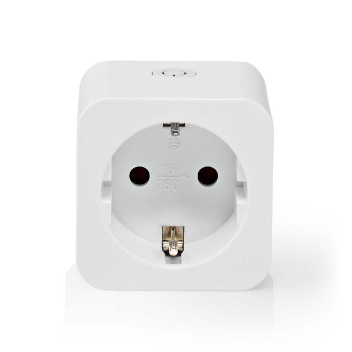 Enchufe Inteligente WiFi 3680W con Medidor de Consumo Nedis SmartLife