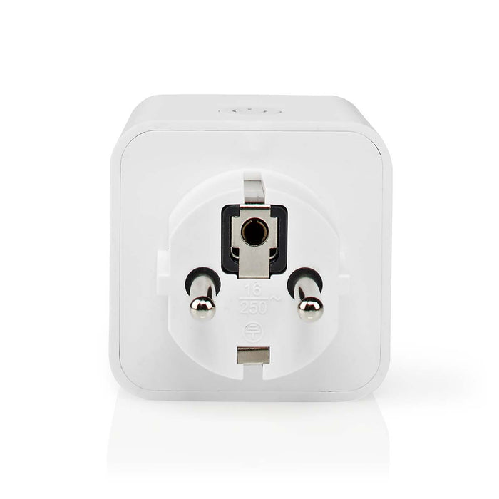 Enchufe Inteligente WiFi 3680W con Medidor de Consumo Nedis SmartLife