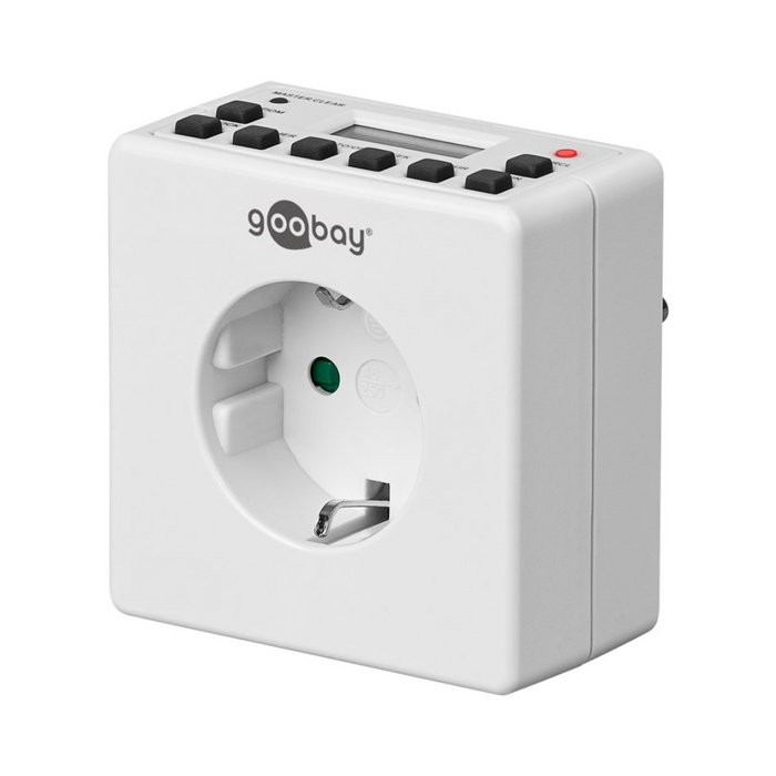 Enchufe Temporizador Digital Programable 230V 3600W 16A