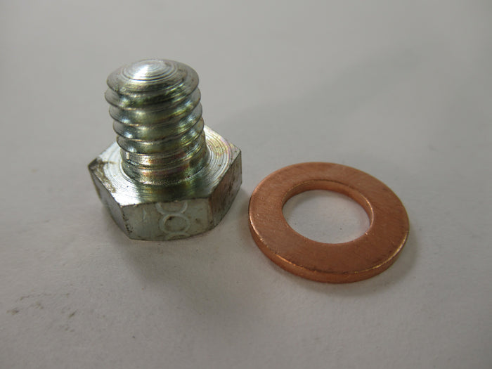 Engine crankcase oil level plug 70-9330 wash 82-1880 Triumph 1969 1970 T120 TR6 1971 1972