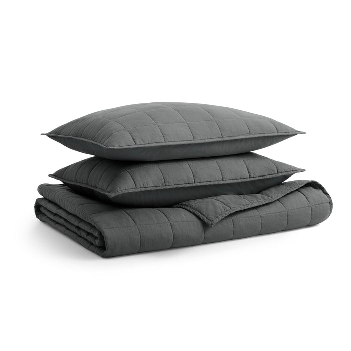 Ester Linen Quilt Set