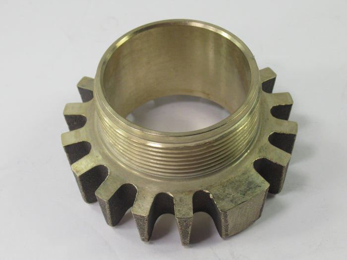 Exhaust pipe nut BRASS Norton Commando 850 MK2 MK3 long thread 06-3555/1 lockring
