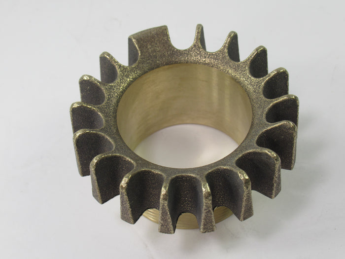 Exhaust pipe nut BRASS Norton Commando 850 MK2 MK3 long thread 06-3555/1 lockring
