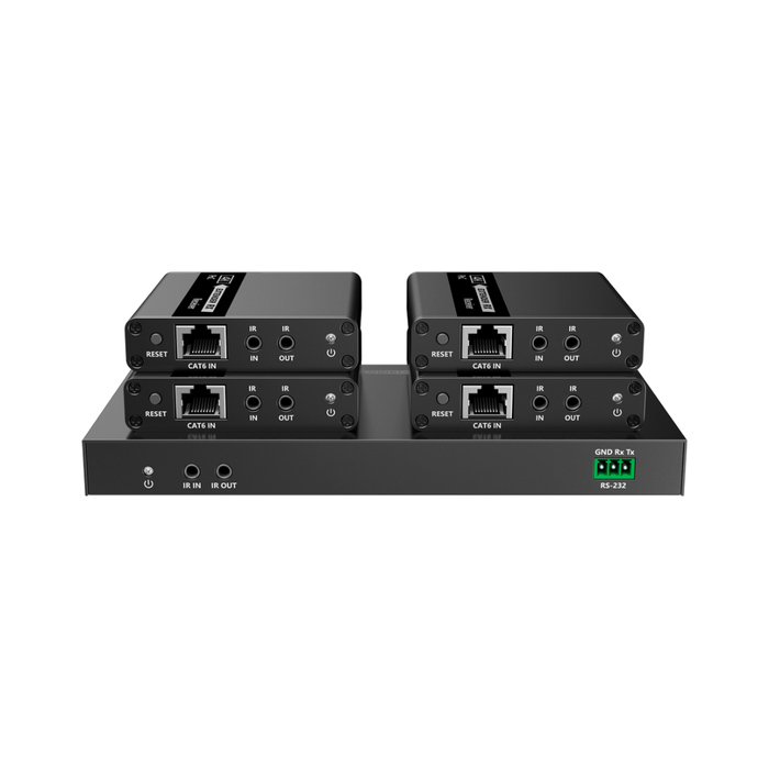 Extensor Splitter de señal HDMI Alcance 40 m Resolución 4K 1x4