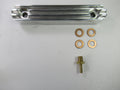 Finned rocker oil feed cooler webco style Triumph PRE-Unit 650 500 1950 to 1962