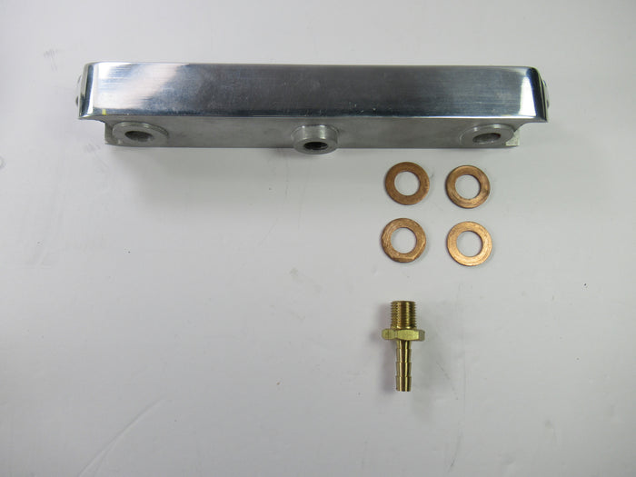 Finned rocker oil feed cooler webco style Triumph PRE-Unit 650 500 1950 to 1962