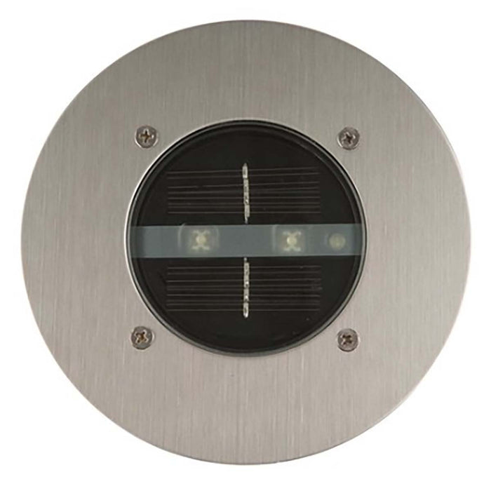 Foco LED Solar Redondo Para el Suelo Lámparas
