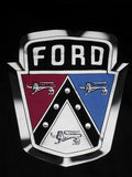 Ford V8 Flathead 1949 50 51 Mens Large T shirt black hood emblem Flat Head L