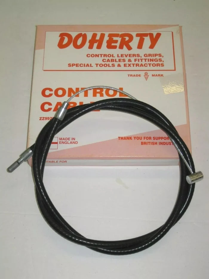 Front Brake Cable Doherty 47" Triumph conical 1971 60-3075 60-3557 no switch