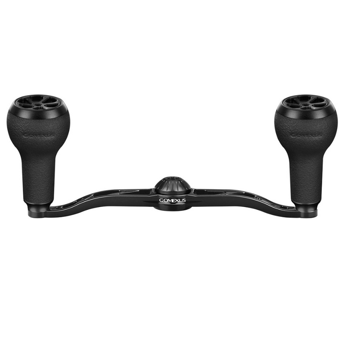 GOMEXUS 120MM ALUMINIUM BAITCAST HANDLE TPE 27MM [SZ:8X5 CLR:BLACK]