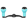 GOMEXUS 120MM ALUMINIUM BAITCAST HANDLE TPE 27MM [SZ:8X5 CLR:BLUE]