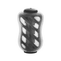 GOMEXUS 20MM TPE REEL POWER KNOB TRANSPARENT [CLR:BLACK]