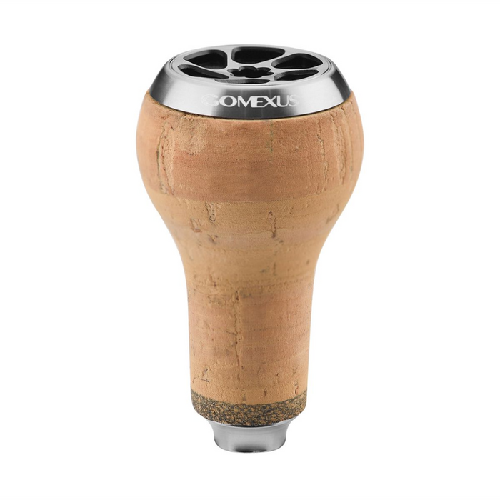 GOMEXUS 27MM CORK POWER KNOB [CLR:SILVER]