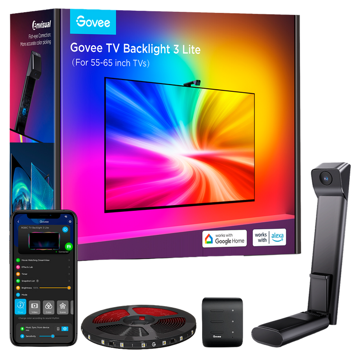 Govee TV Backlight 3 Lite 55"-65" RGBIC Wi-Fi
