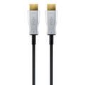 HDMI 2.0 de fibra óptica 4K 60Hz, 20m, conector plata