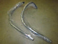 Header pipes BSA A10 pre-Unit 650 twin 42-2959 42-2957 exhaust pipes pipe set