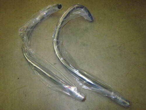 Header pipes BSA A10 pre-Unit 650 twin 42-2959 42-2957 exhaust pipes pipe set