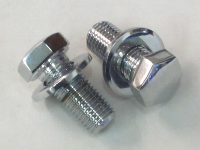 HEADLAMP BOLT WASHER SET-7/16" UNF headlight bolts Triumph BSA