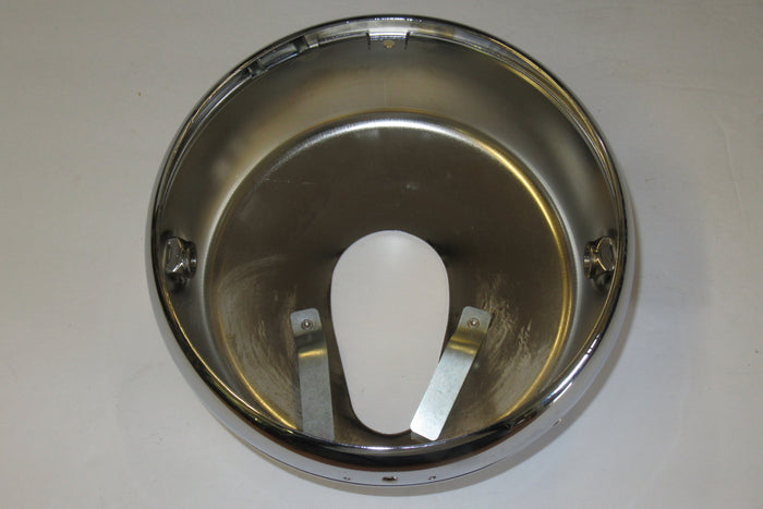 Headlight shell 7' bucket T150 Trident Triumph 99-1221 1969 1970 Flat No hole