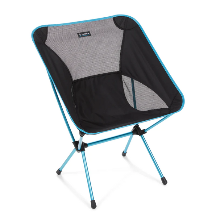 HELINOX CHAIR ONE XL BLACK WITH BLUE FRAME