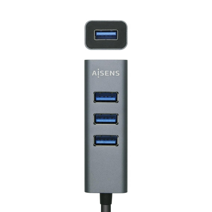 Hub de Usb 3. con 4 puertos Usb 3.0 hembra.