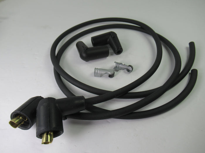 Joe Hunt magneto spark plug wires Triumph BSA EPDM ignition copper core 28"