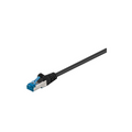 Latiguillo de red Cat6A S/FTP (PiMF) negro 1 m Goobay