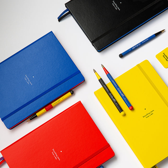 Leuchtturm1917 Bauhaus Edition Notebook – A5 Medium (Black)