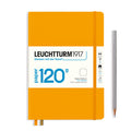 Leuchtturm1917 Edition 120 Notebook A5 Medium Rising Sun — closed hardcover front view