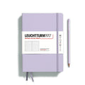 Leuchtturm1917 A5 Notebook Lilac — closed hardcover front view