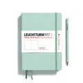 Leuchtturm1917 A5 Mint Green Notebook — hardcover notebook flat-lay front cover