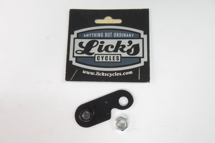 LICKS CYCLES PINCH BOLT MIRROR MOUNT (BLACK)