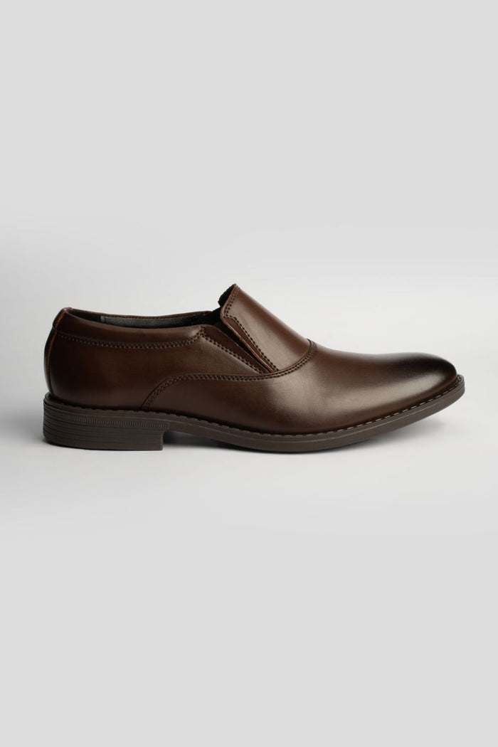 LOGO FORMAL SHOES SLIP ONS