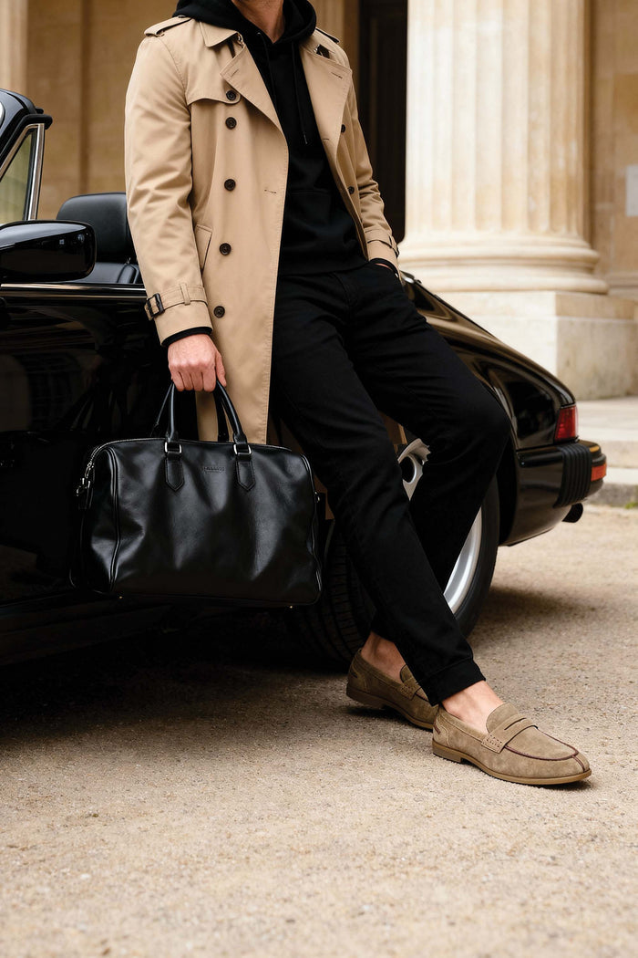 LOGO MONTELLARO LOAFERS