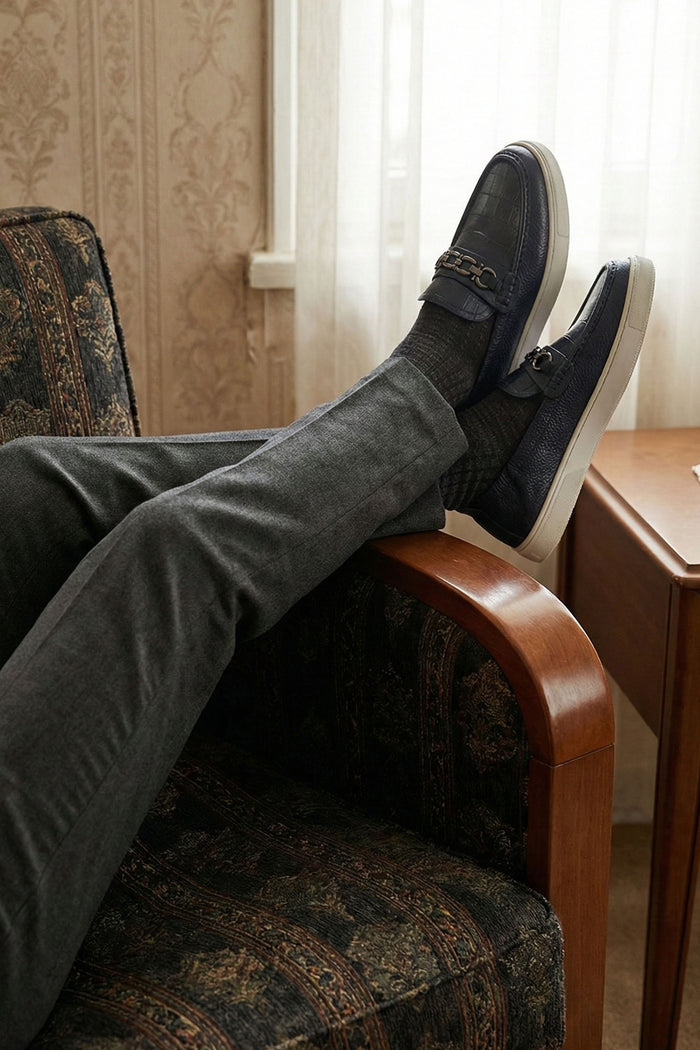 LOGO SILVANO LOAFERS