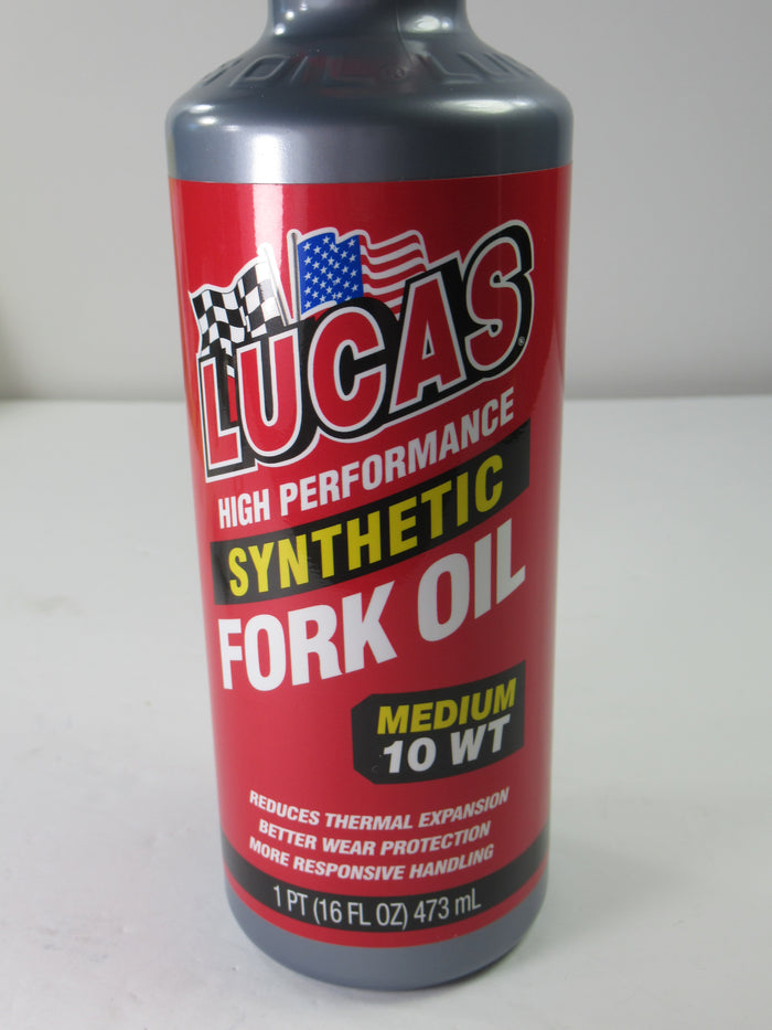 Lucas Fork Oil 10 wt Triumph Norton motorcycle semi-light Gold series Best 1 pint