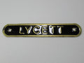 Lycett Seat badge Brass logo emblem Matchless AJS BSA Ariel Norton Triumph
