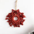 MACRAME SNOWFLAKE ORNAMENT