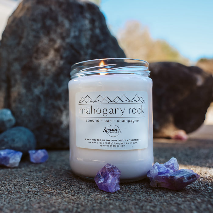 MAHOGANY ROCK CANDLE