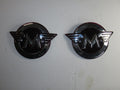 Matchless tank badge set, M round badge plastic 1961 G12