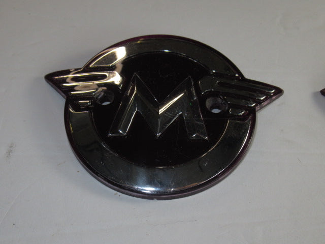 Matchless tank badge set, M round badge plastic 1961 G12