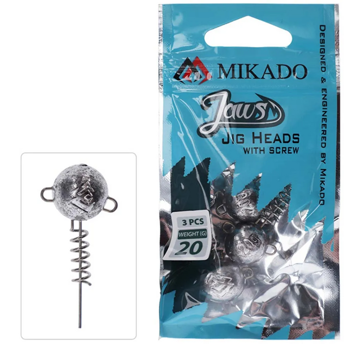 MIKADO JAWS JIG HEAD SCREW IN [SZ:20G]