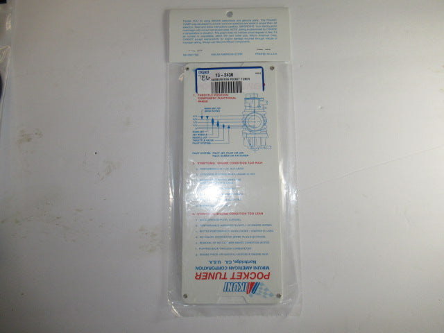 Mikuni carb carburetor pocket tuner guide main jet tuning calculator