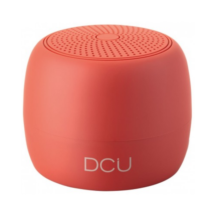 Mini altavoz Bluetooth 5W y tarjeta TF rojo