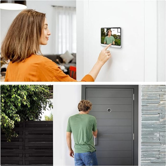 Mirilla Digital de Puerta WiFi con Pantalla 4,3" y Audio Bidireccional EZVIZ DP1C