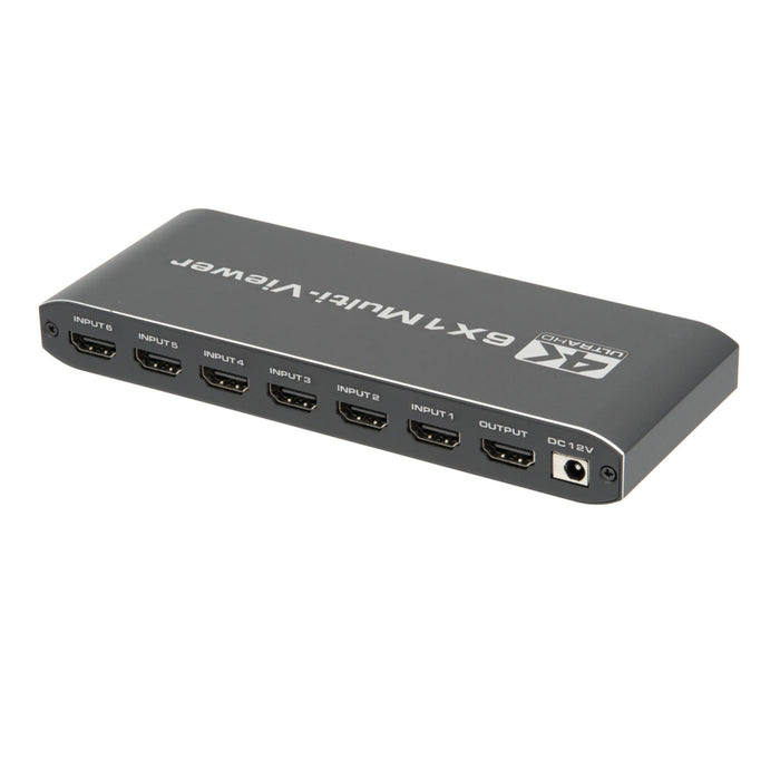 Multi Viewer 6x1 4K@30Hz HDCP1.4