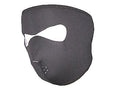 Neoprene Black Full Face Mask cold weather riding accessory wind water resistant